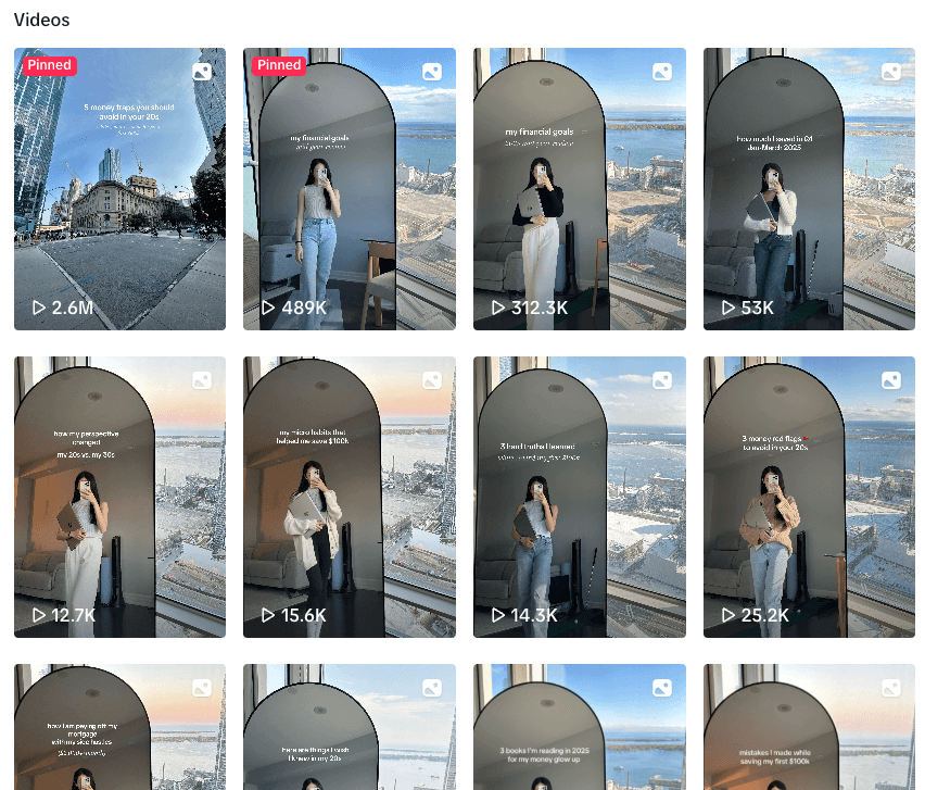 How @katmoneybudget Built a Viral Finance Brand with Simple Slideshows