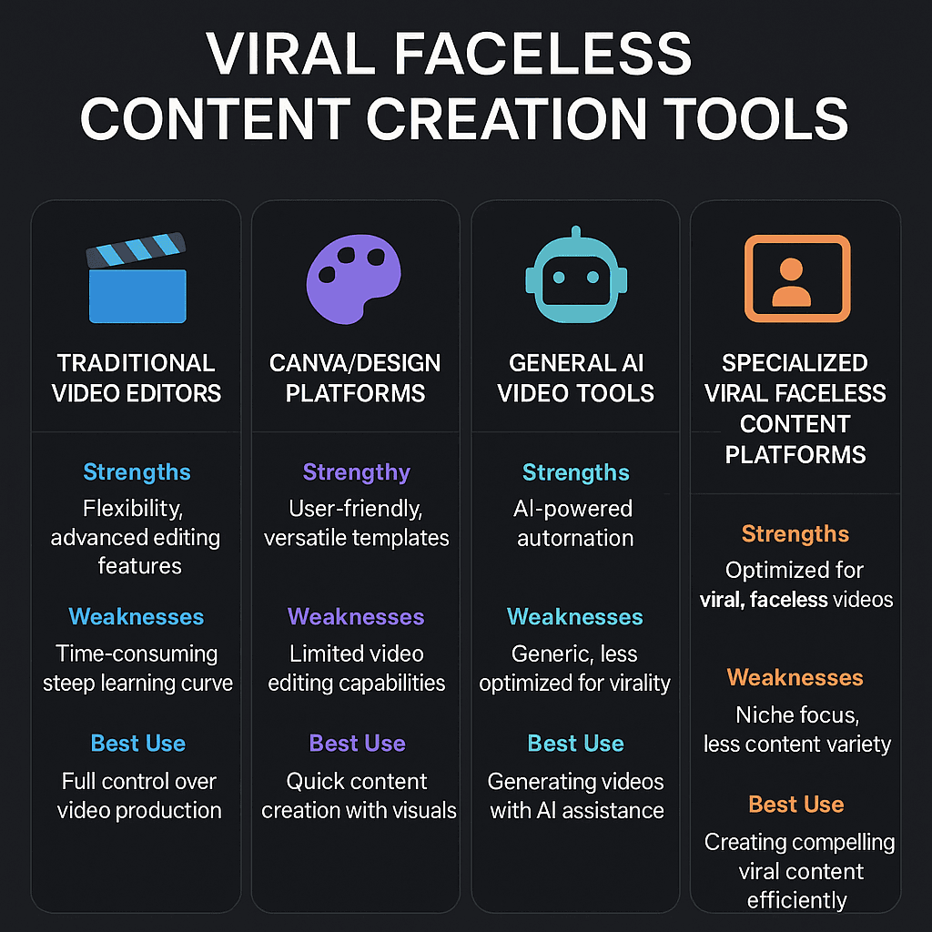 Best AI Faceless Content Creation Tools for TikTok & Instagram (2025)
