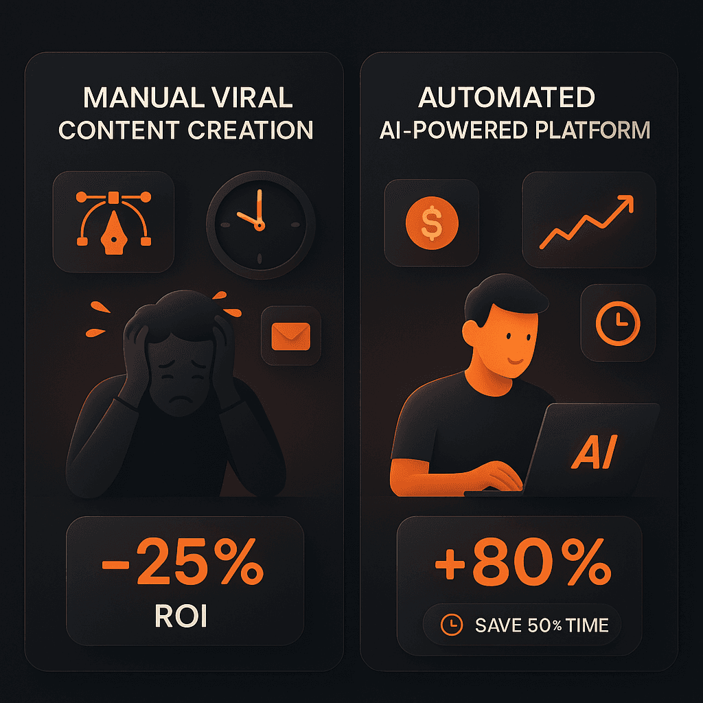 Content Creator ROI: Manual vs Automated Faceless Content Creation in 2025